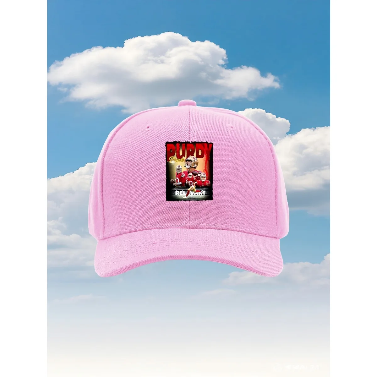 قبعة سائق الشاحنة Brock Purdy Sublimation 2025 موديل جديد مع مقاس قابل للتعديل وتصميم مطبوع ممتع، مثالية للأنشطة الخارجية