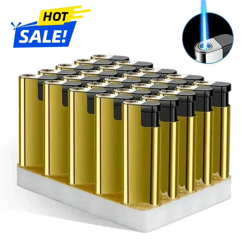 

Outdoor Windproof Direct Injection Flame Lighter Cigarette Lighter Smoking Accessories Camping Ignition Tools Factory Wholesale