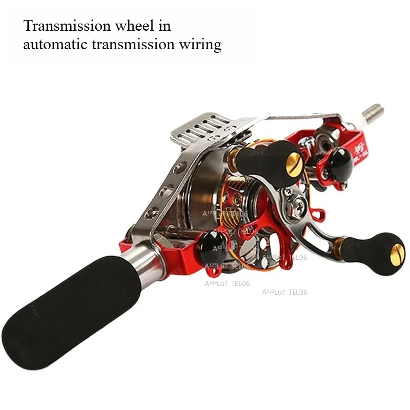 Casting Reel Conversion Kit Internal Line Guide Spool Auto Lay Ratio Wheel For Fishing Rod Mainland China vlag