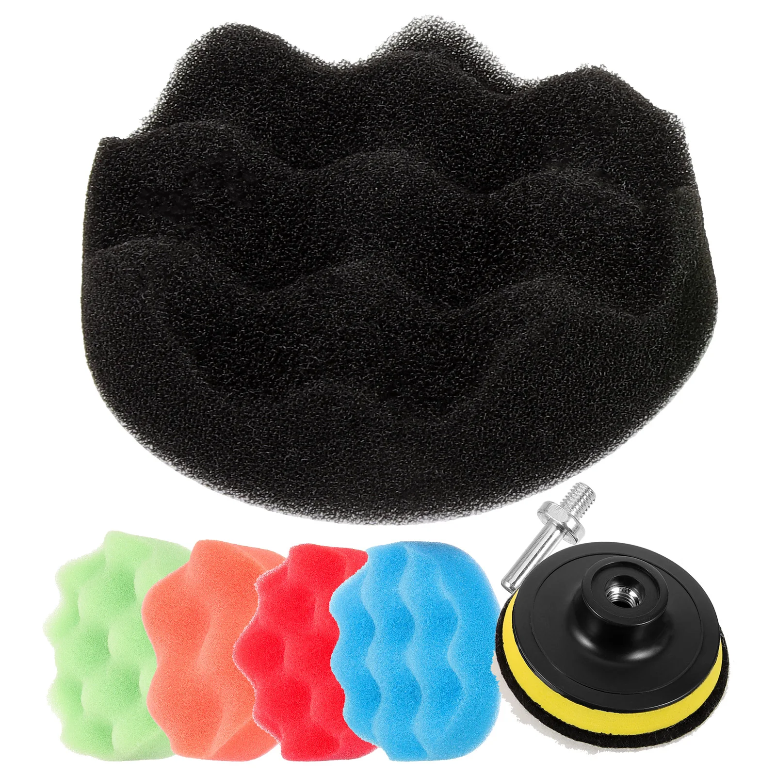 

Car Buffer Polishing Pads Washing Polisher for Detailing Sponge Accessories Buffing Wheel Drill