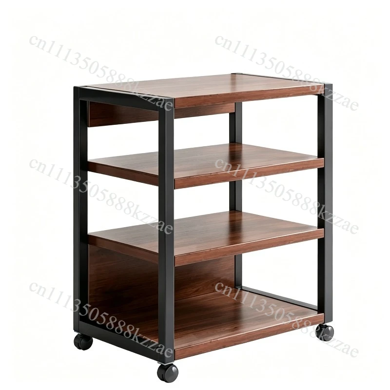 2/3 Tier Metal Storage Rack Mobile Office Printer Stand Household Floor-standing Organize Shelf For Living Room Storage Cabinet