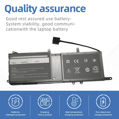 Imagen 2 del producto SUOZHAN-batería portátil para DELL Alienware 15 R3 R4 17 R4 R5, série P31E P69F 44T2R HF250 MG2YH, 9NJM1, 8684mAh, 11,4 V, 99Wh