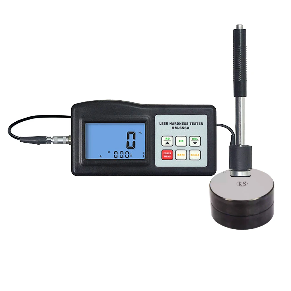 Portable Leeb Hardness Tester HM-6560 Tool Steel Brass,Bronze,Copper Hardness meter 200(HLD)~900(HLD)