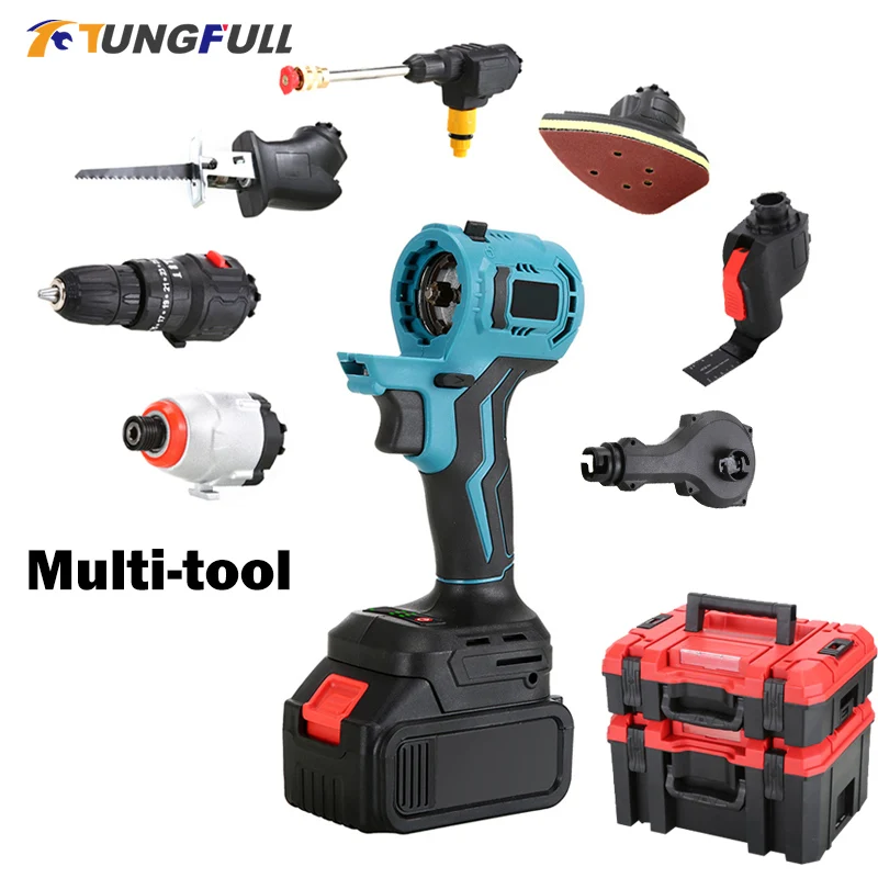 Multitool Brushless Multipurpose Tool Reciprocating Saw Electric Drill Polishing Machine Swinging Tool Power Accessories