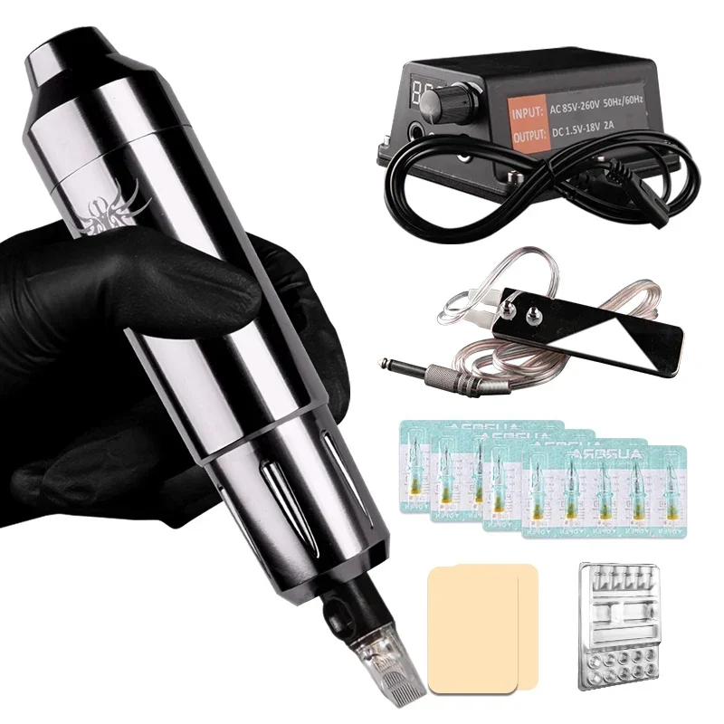 High Quality Tattoo Machine Kit Professional with 1 Tattoo Device 1 Tattoo Power 1 Pedal Complete  Kit