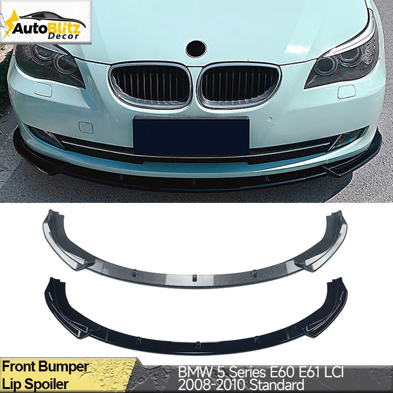 

Front Bumper Lower Splitter Spoiler Lip Guard Bodykit Of Car(Auto) Accessories For BMW 5 Series E60 E61 LCI 2008-2010 Standard