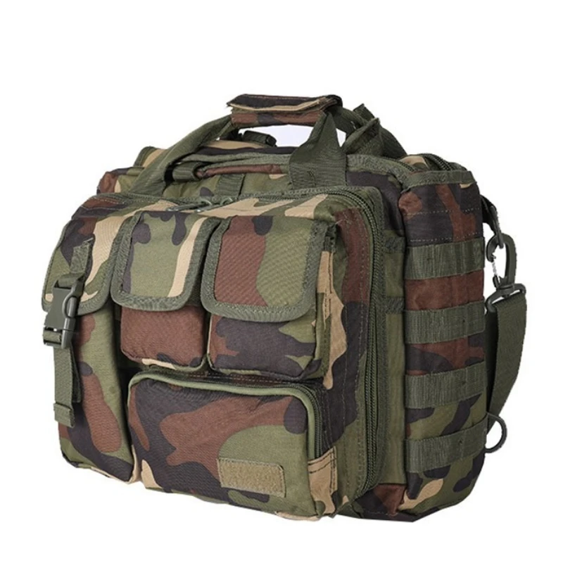 

Сумка-мессенджер в тактическом стиле с несколькими отделениями, прочная и легкая сумка-слинг для пеших прогулок, езды на велосипеде, приключений в джунглях