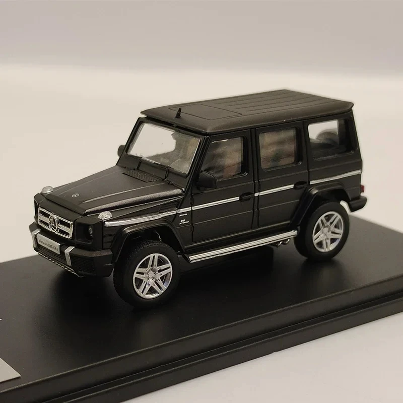 Scala 1:64 per modelli di auto in lega SUV di classe G63 reali tirare indietro i veicoli fuoristrada pressofusi giocattoli per i regali della