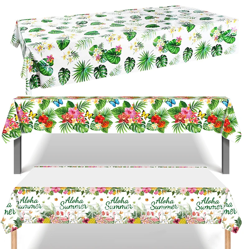 

Tropical Green Plant Leaves Green Leaves Tablecloth Rectangular Home Decor Tablecloth Kitchen Home Dining Room Wedding Decoratio