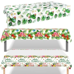 Tropical Green Plant Leaves Green Leaves Tablecloth Rectangular Home Decor Tablecloth Kitchen Home Dining Room Wedding Decoratio