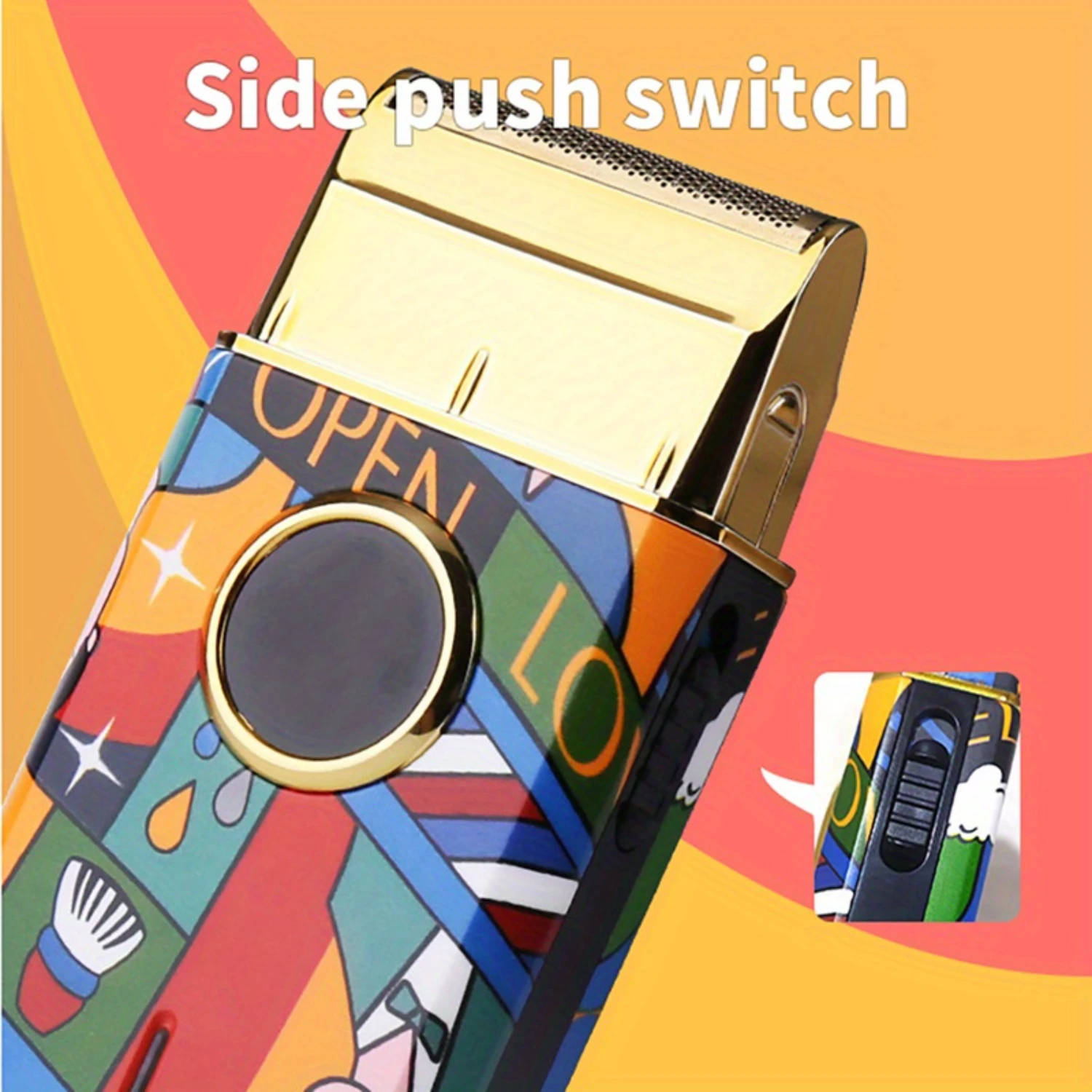 

Youth Graffiti Shaver - USB Charging, Portable, Reciprocating for Men