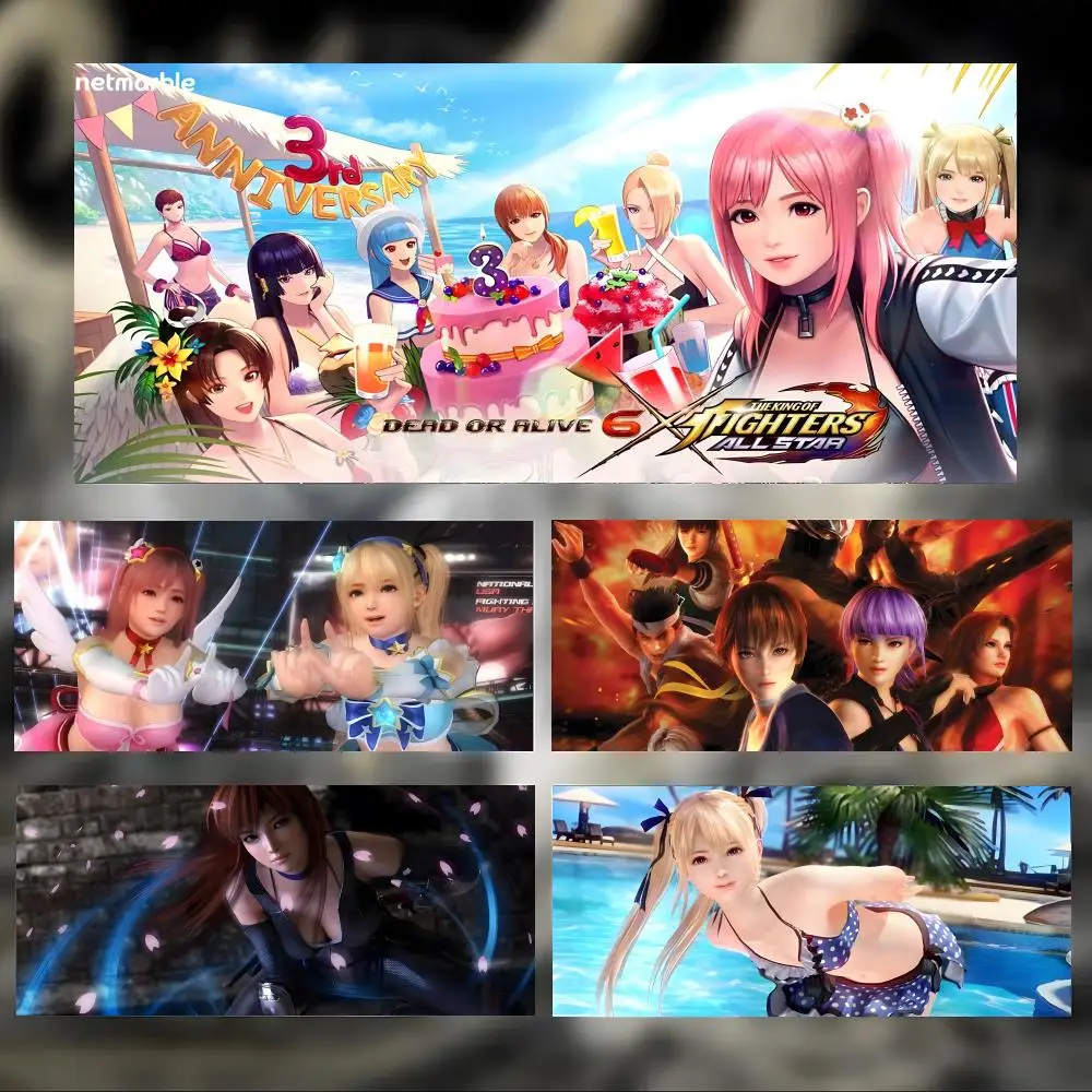 Beautiful Fighting Game Kasumi D-Dead or Alive Mouse Pad Large Thick Desk Pad Stitched Edges Gaming Mouse Mat for PC