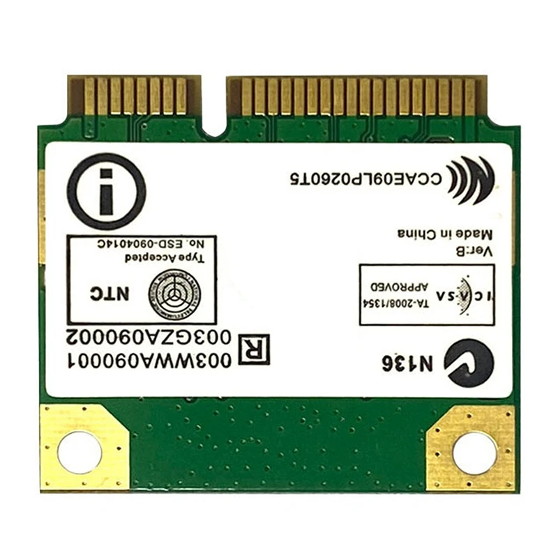 RTL8822CE Dual Frequency Gigabit Network Card Wifi Bluetooth 5.0 Mini PCIE Wireless Module 867Mbps Network Card