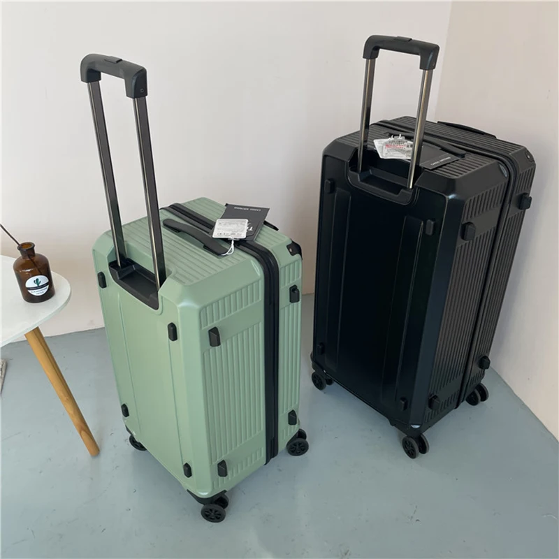 Sports version luggage anti-scratch wear resistant travel box universal wheel suitcase 26 "28 men's women's checked pull rod box