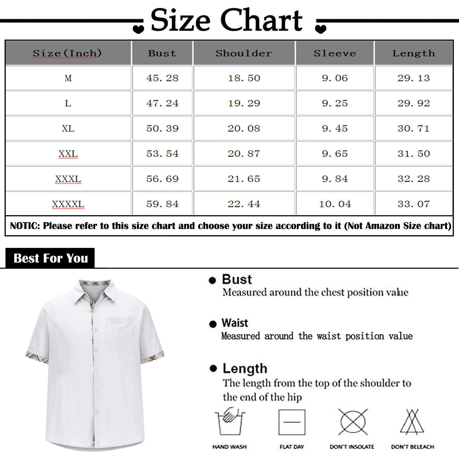 Fashion Business Stripped Splicing Shirt For Men Vintage Casual And Versatile Button Down Bowling Short Sleeve Summer T-Shirt