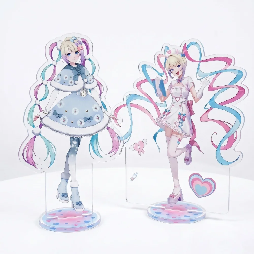 Acryl Needy Streamer Overload Standfigur Schlüsselanhänger 15cm Beidseitiger UV-Druck Hohe Klarheit KAngel Ame-chan Schreibtisch-Deko Anime-Geschenk – Detail 4
