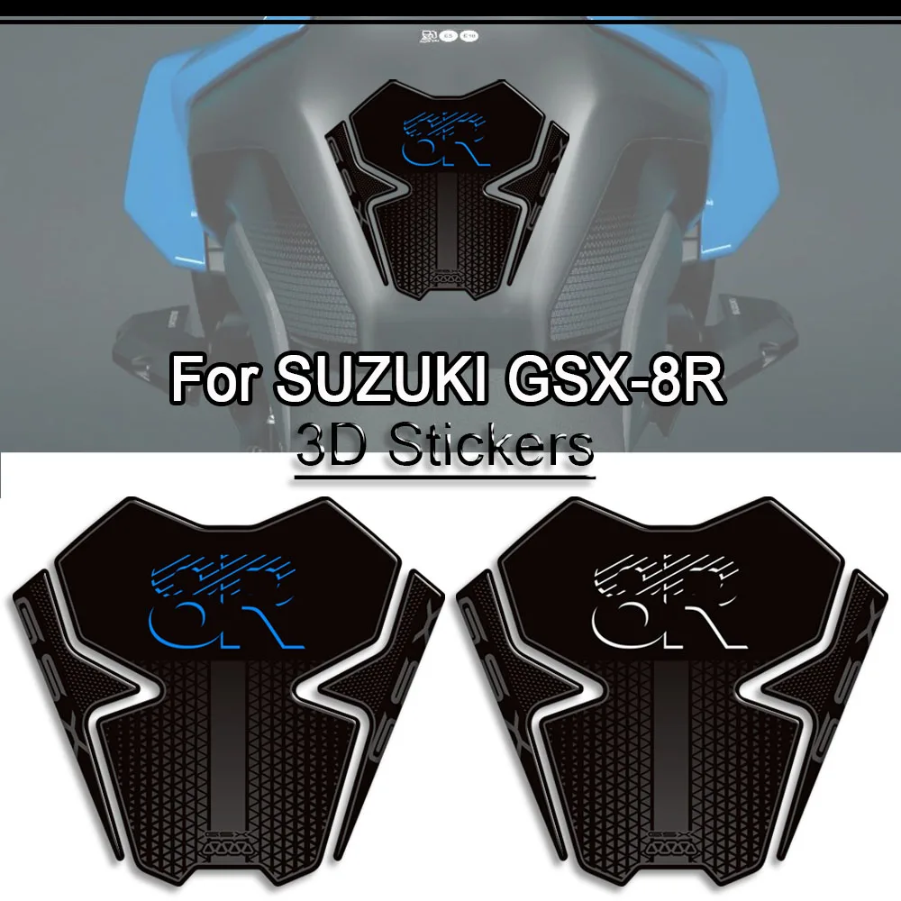 Motorcycle For Suzuki GSX-8R GSX 8R GSX8R Protector Tank Pad Side Grips Gas Fuel Oil Kit Knee Stickers Decals Fairing Fender