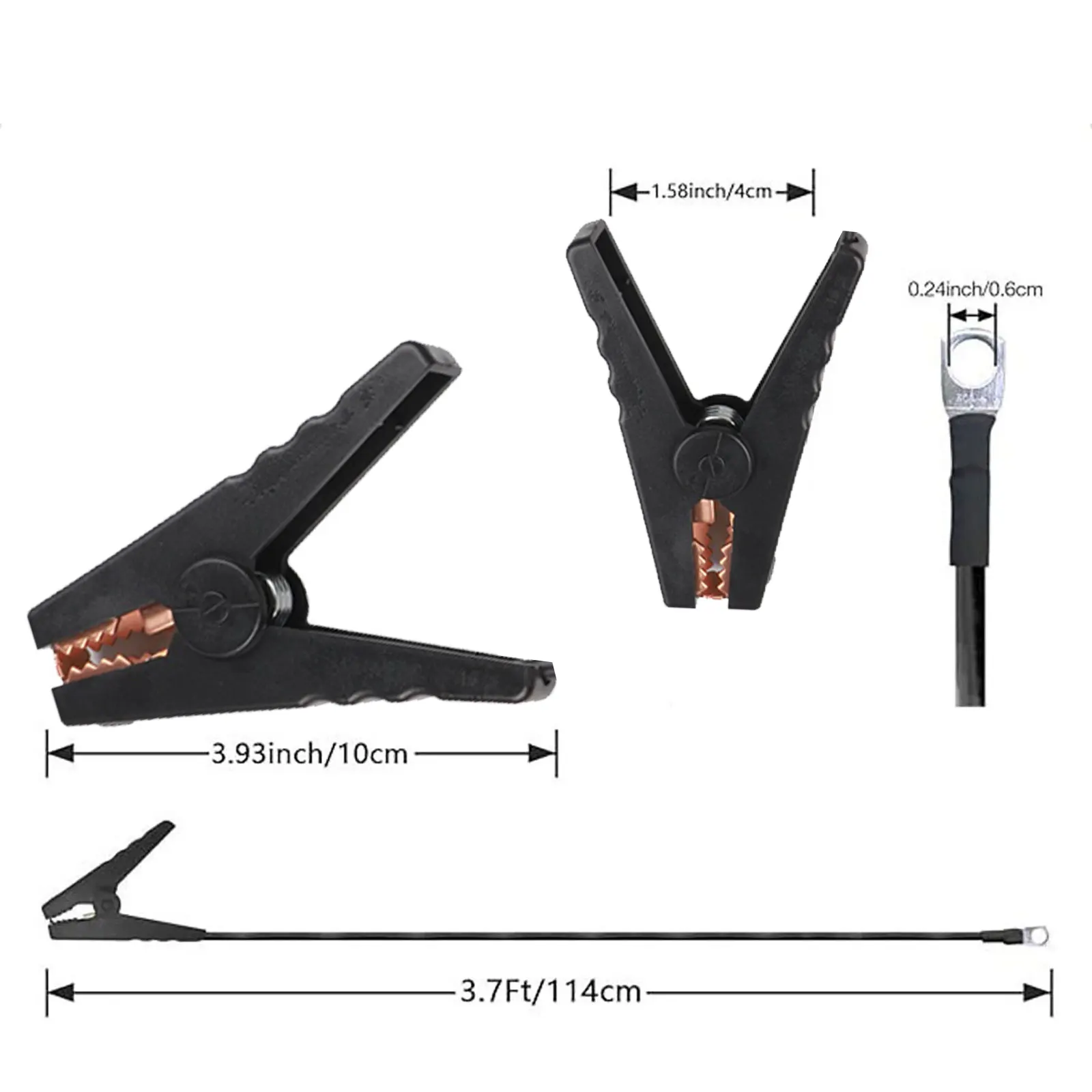 Electric Fence Wire Set Compatible with Solar Fence Chargers Including For Alligator Clips for Reliable Animal Control