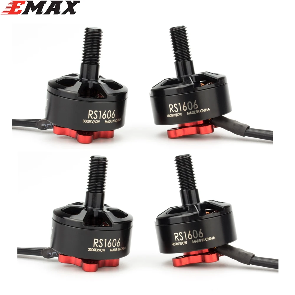 1 / 4 sztuk EMAX Lite Spec RS1606 3300KV silnik 3-4S dla RC FPV Quadcopter