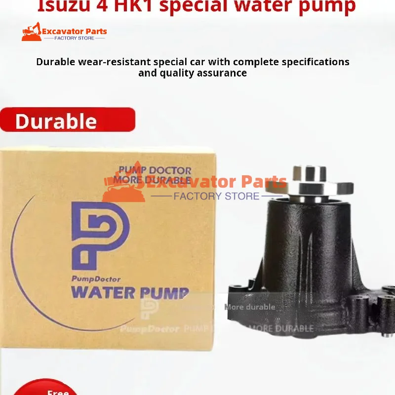 For Hitachi ZAX EX ZX200 210 240-3G 250 270-3Isuzu 4HK1 Generator water pump Excavator Parts