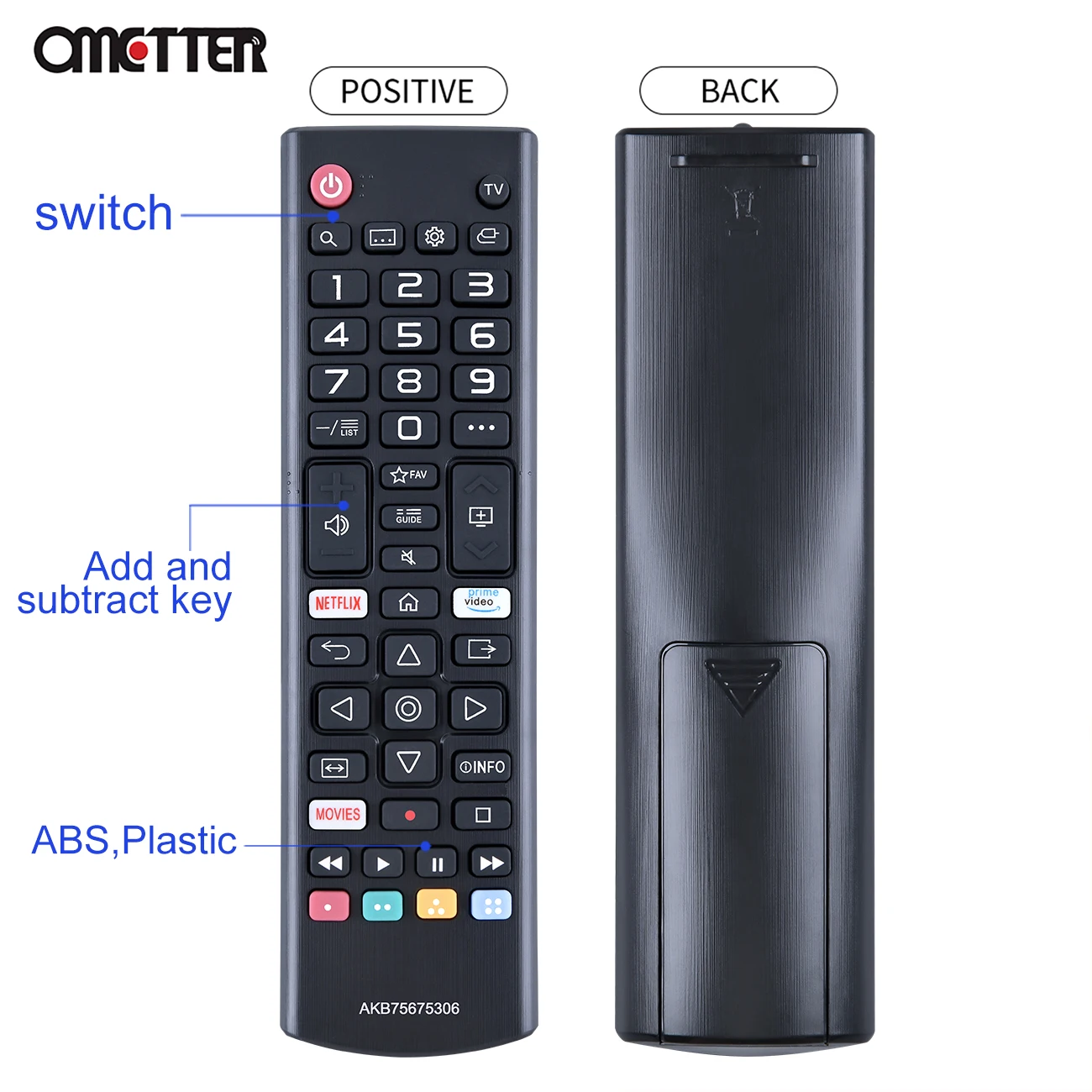 Nieuwe Akb75675306 Afstandsbediening Smart Tv