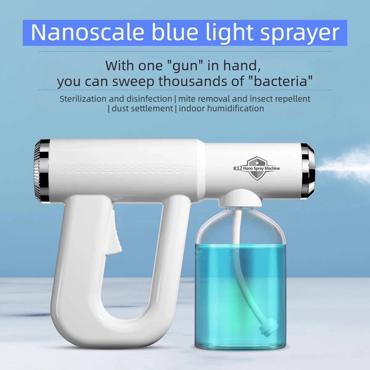 USB Rechargeable Wireless Hair Styling Spray Gun
