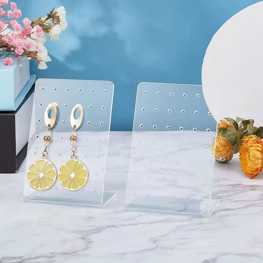 

5 Pcs Earring Display Stand Holder for Selling Arcylic Earrings Jewelry Stands Organizer Household