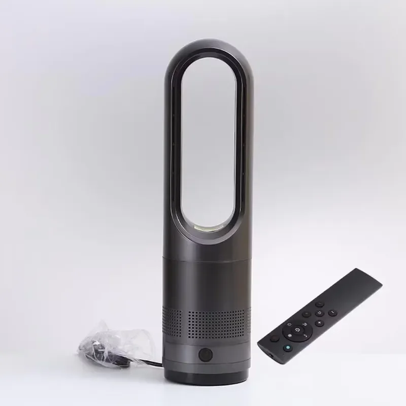 for  Intelligent Electric Bladeless Air Purifier Cooling Heating Timer Digital Control Floor Fan Household Plastic Fan 8000