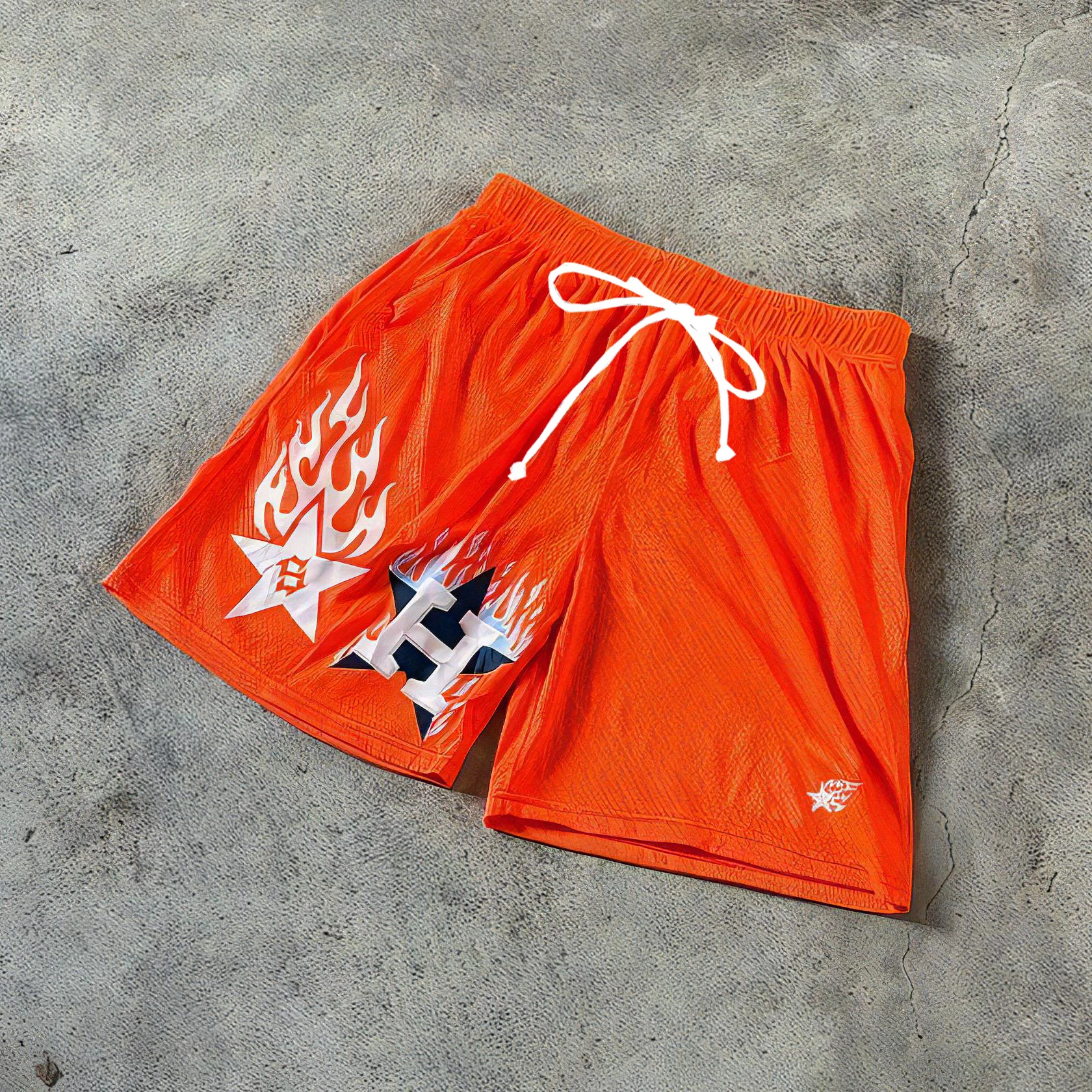 ใหม่มาถึงกางเกงขาสั้นผู้ชายเทรนด์แบรนด์ Drawstring Sweatpants แฟชั่น High Street กีฬากางเกงขาสั้น Mens Tranning Jogging Out กางเกงขาสั้น