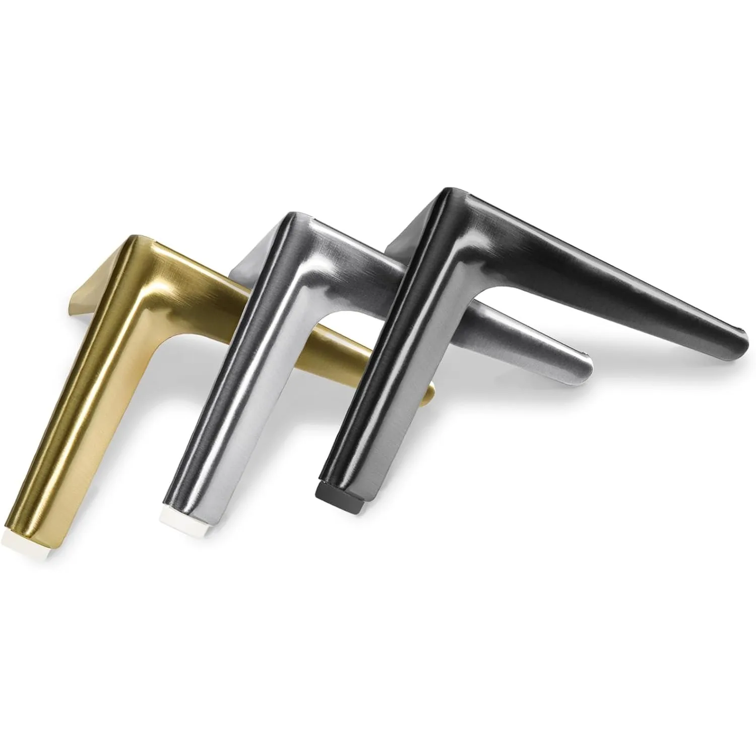 4 pcs Modern Furniture Feet for Cabinet Sofa Couch Table Chair Bed Dresser Wardrobe Risers DIY Replacement