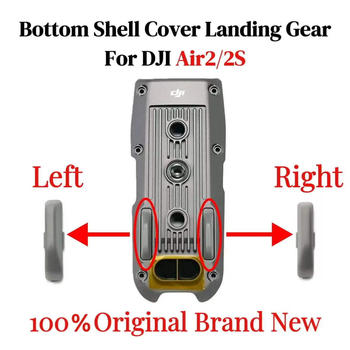 100%Orginal Brand New Bottom Shell Cover Landing Gear For dji Air2/2s Right Left Repair Parts Replacement