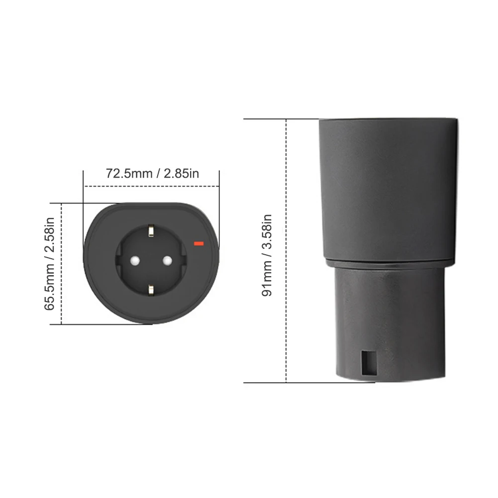 EU V2L Discharger For Type2 Car Discharge EV Cable Adapter Converter For MG BYD Kia RV Car Discharge V2L Vehicle to Load Type 2