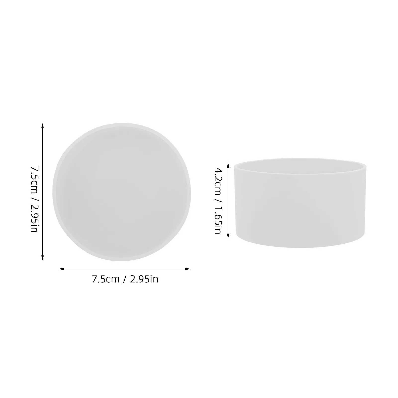 5Pcs Silicone Bottle Boot Silicone Cup Bottom Cover Non-Slip Water Bottle Sleeve Multipurpose Insulating Protector for Home