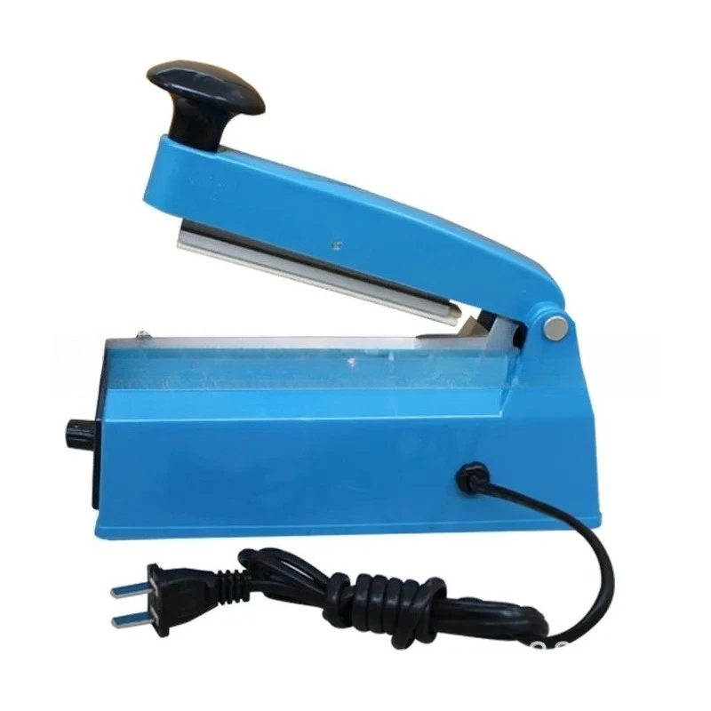 Plastic Bag Sealing Machine Manual Hand Pressure Film Sealer for Home Kitchen Small Business Portable Iron Shell Date