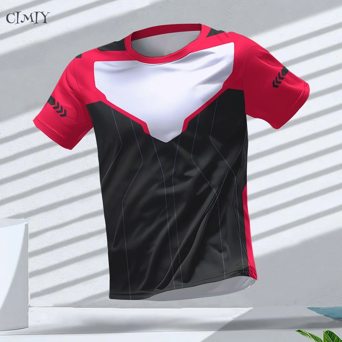 Men's Jersey 2025 Casual Fitness Men's Compression Shirt Outdoor Sports Shirt Dry Fit T-shirt Crew neck Breathable Short Sleeve