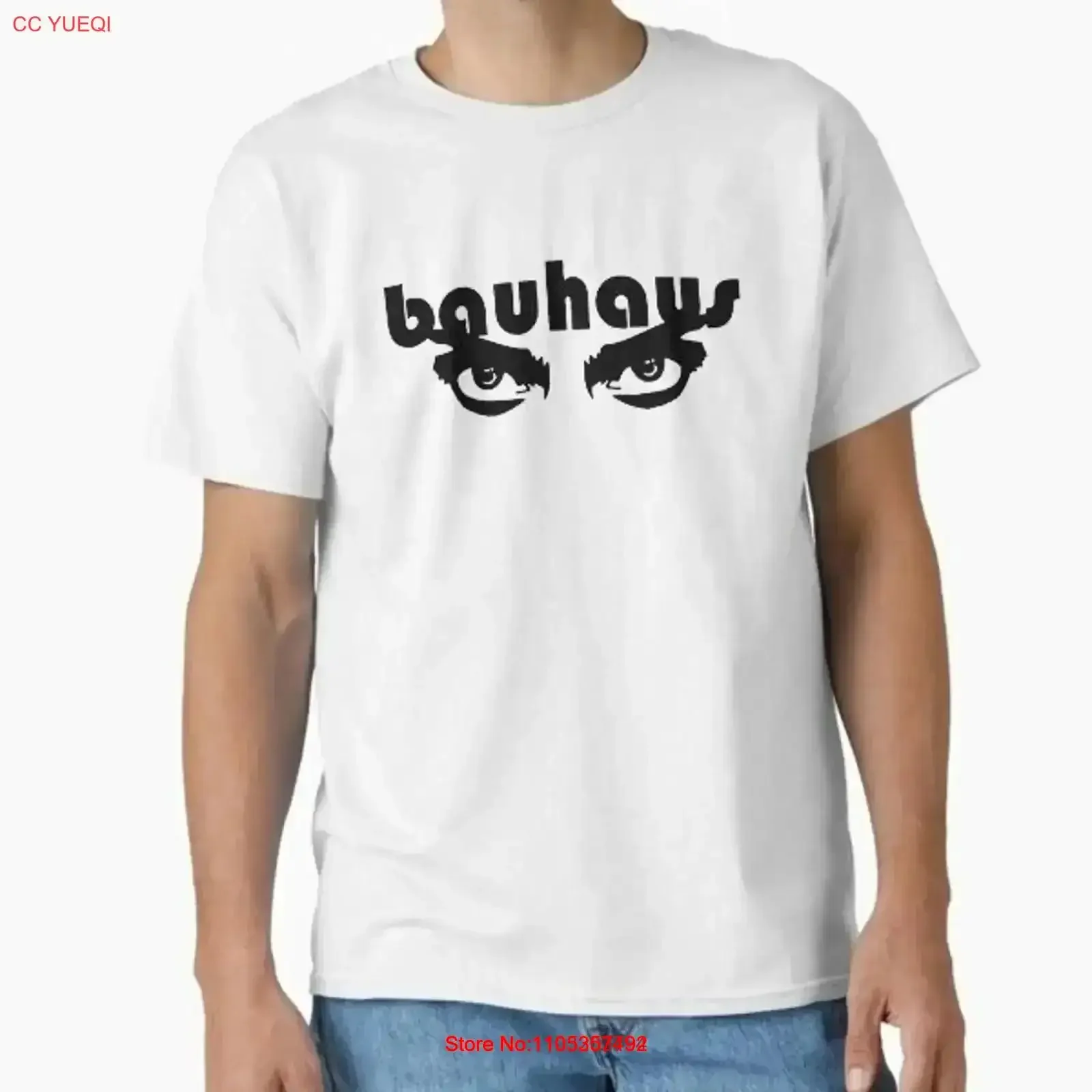 bauhaus eyes Classic T Shirt Made in US AUS Size S 2XL vintage Washed Casual homme graphic Slightly fashion streetwear Stylish