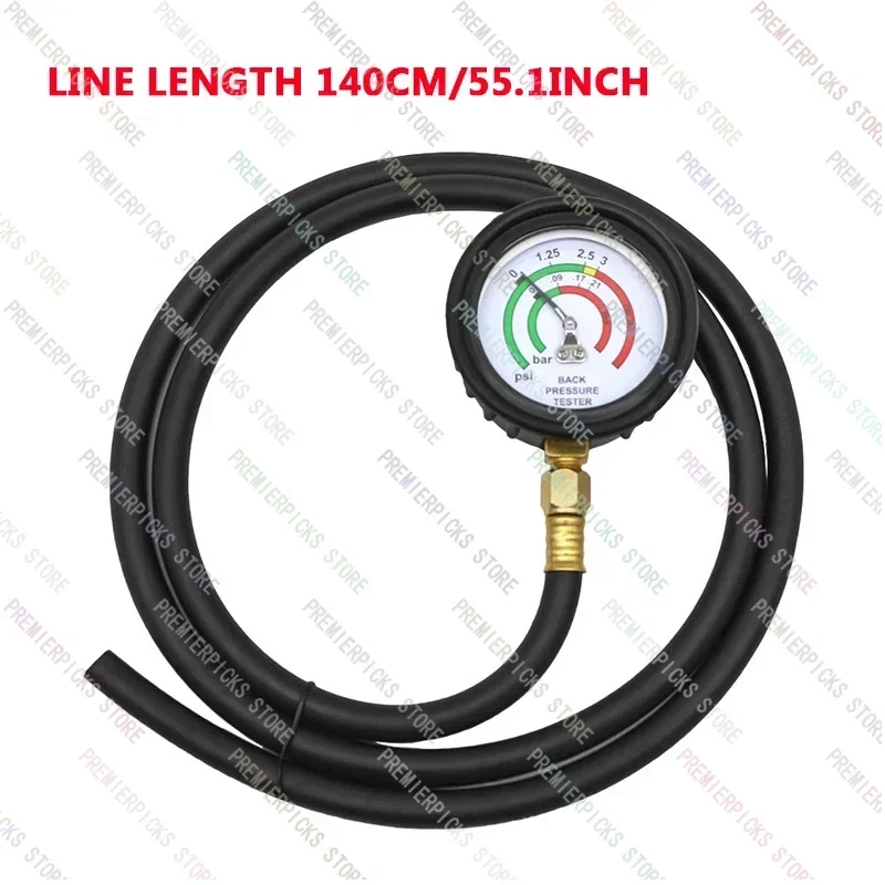 CBT Exhaust Back Pressure Gauge Three-Way Catalytic Blockage Detection    Pipe