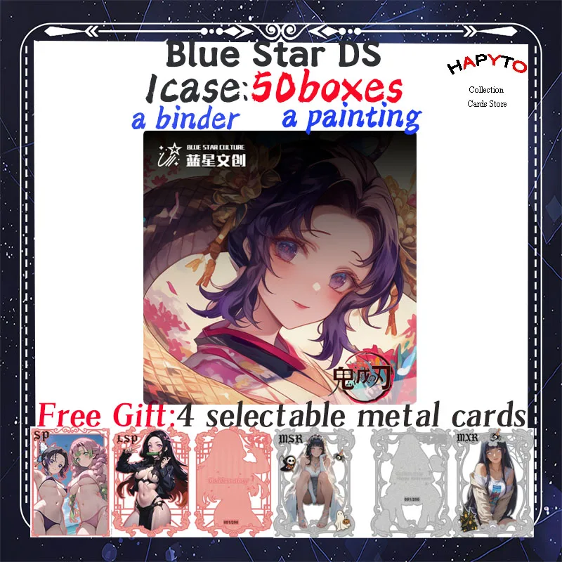 

2025 Blue Star Demon Slayer Collection Nezuko Shinobu Japanese Anime Kimetsu Yaiba Booster Box Tcg Card Toy Hobbies Gifts