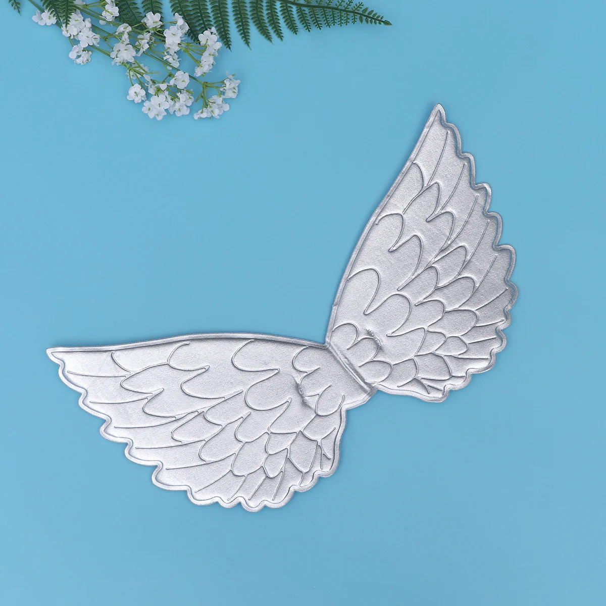 jojofuny 蝶の羽妖精コスチューム幼児女の子子供用天使ドレスアップセット白幼児かわいい翼アクセサリー服