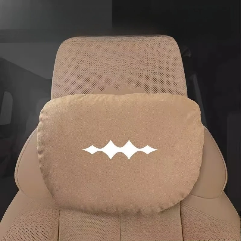 For Equation Leopard Leopard 8 Car Special Headrest Waist Cushion Neck Pillow Seat Pillow Decoration Modified Back