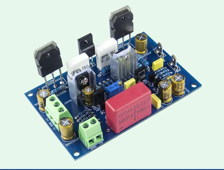 HIFI فصل مجال تأثير الإخراج 120 واط لوحة مكبر كهربائي ترجع إلى خط Tenryubara