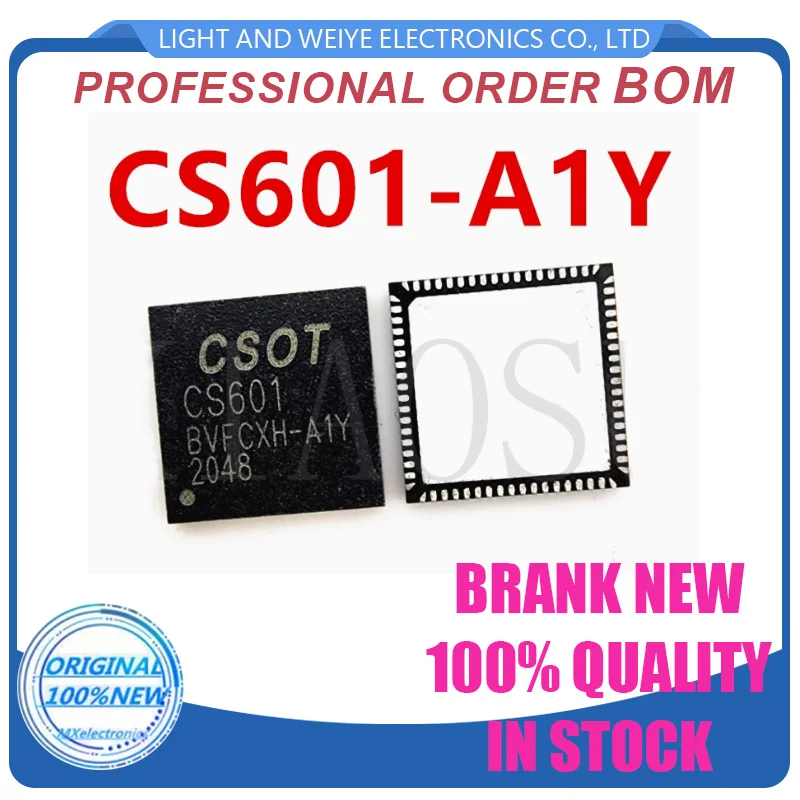 (2piece)100% New CS601 CS601-AOR CS601-A0R CS601-A1Y QFN-72