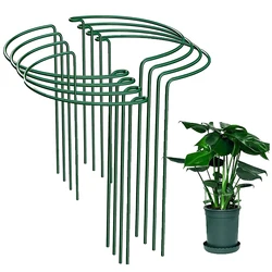 1Pc di alta qualità per piante da giardinaggio supporta supporto per fiori strumento di fissaggio di protezione riutilizzabile forniture da giardino per staffa per verdure