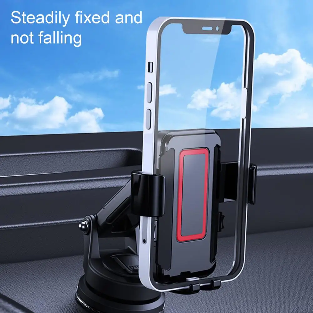 Suction Cup Phone Holder Super Suction Cup Telescopic Car Phone Mount Handsfree Dashboard Windshield Holder Stand for Universal