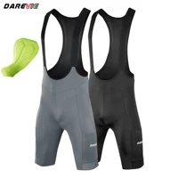 DAREVIE Pantalones Cortos de Ciclismo para Hombre, 3 Bolsillos, Antideslizantes, con Almohadilla de Esponja Elástica en 4 Direcciones, de Secado Rápido, Suaves, para Grava, Pantalones Cortos para Mujer