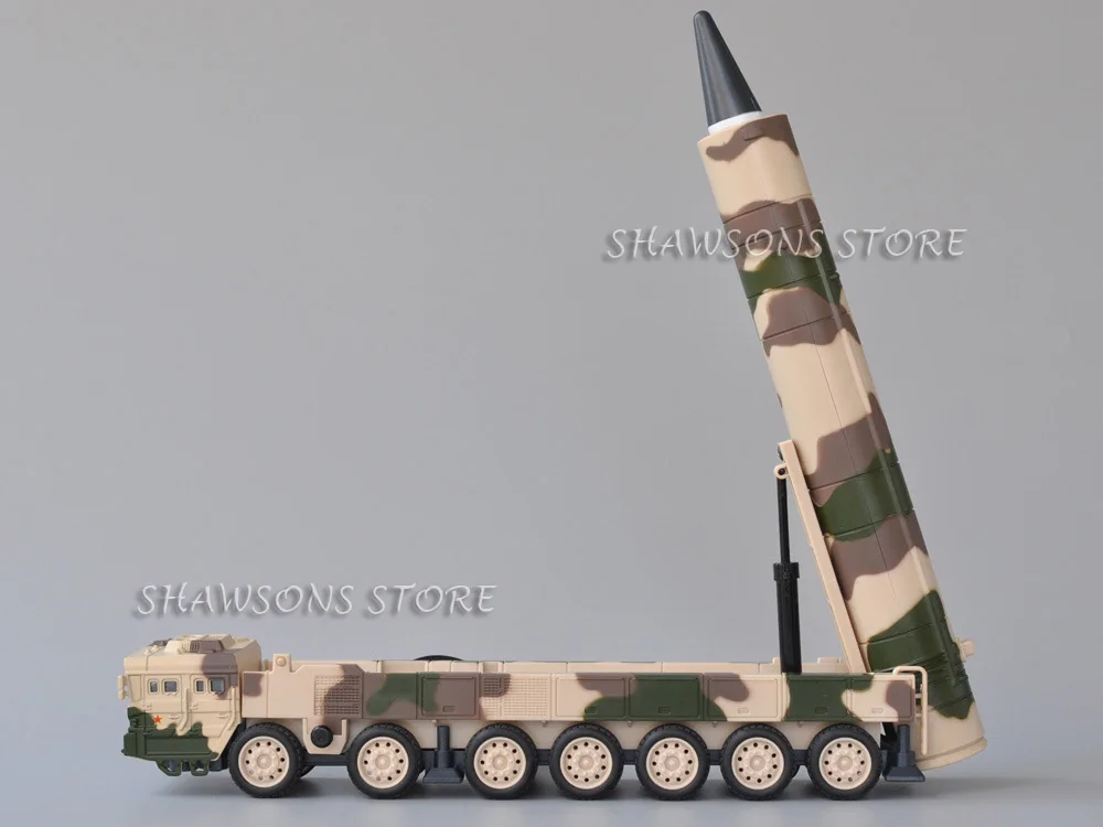 Diecast Military Vehicle Model Toy DF-31 Ballistic Missile Truck With Sound & Light