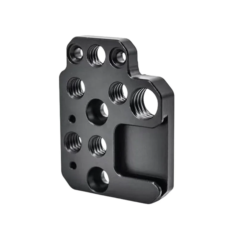 B03B-Stabilizer Extension Plate For DJI Ronin RS3/RS2/RSC2/SC/S Gimbal Stabilizer Extension 1/4 3/8Inch Hole Cold Shoe