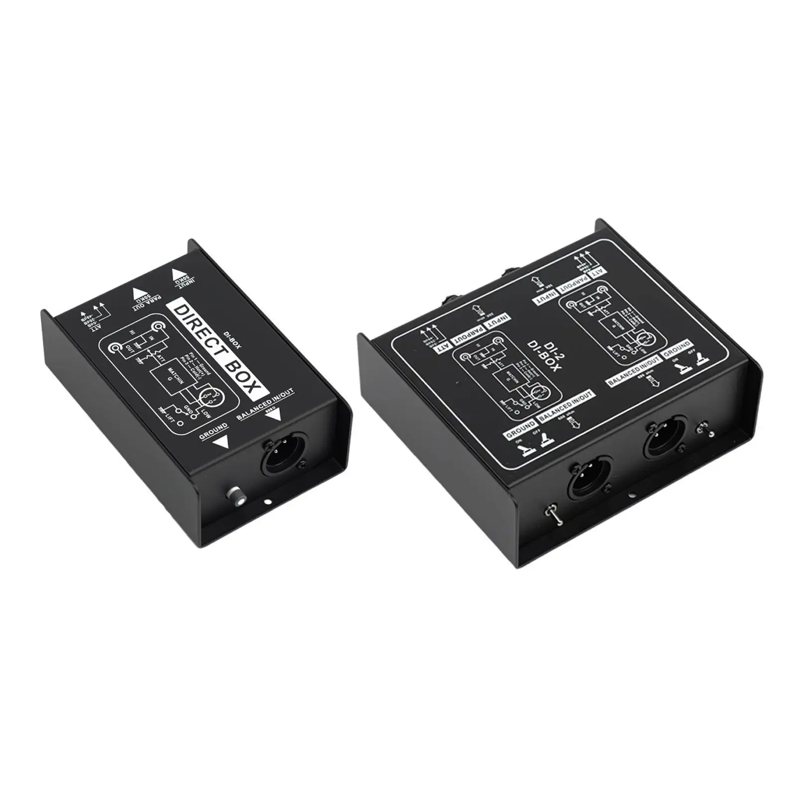 صندوق المباشر السلبي Bass Studio Live Di Box لمهندسي الصوت المحترفين #1