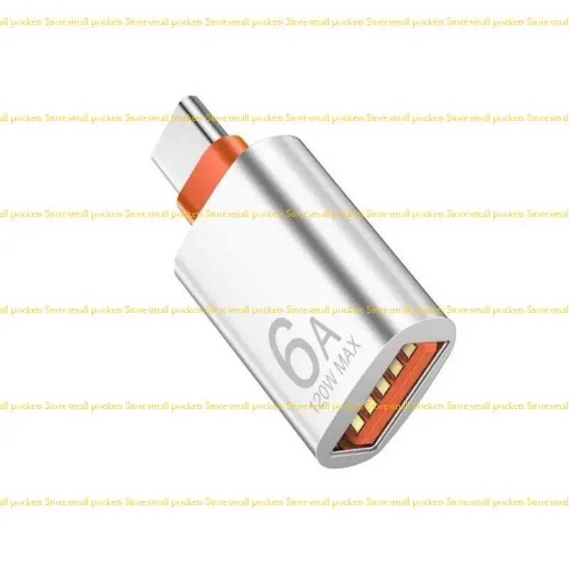 R1WD Speed USB para o adaptador Tipo C ADAPATORES ADAPTADORES USB ATAPADORES ADAPTORES SUPORRES E CARGA RÁPIDA 6A para