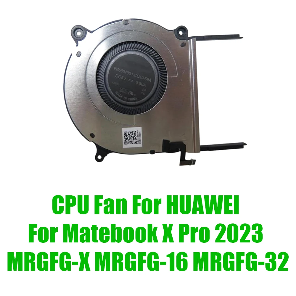 For HUAWEI For Matebook X Pro 2023 MRGFG-X MRGFG-16 MRGFG-32 DC5V 0.5A Replacement Laptop CPU Fan